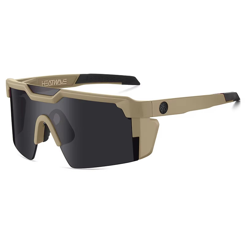 NEW High Quality Luxury  Brand Sunglasses Square Conjoined Lens Cycling Women Men Sun Glasses UV400