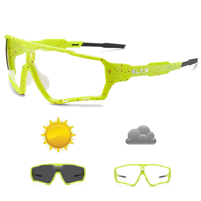 Photochromic Sunglasses Men Women Sun Glasses Fishing Eyewear UV400 Cycling Hiking Outdoor Sport Goggles